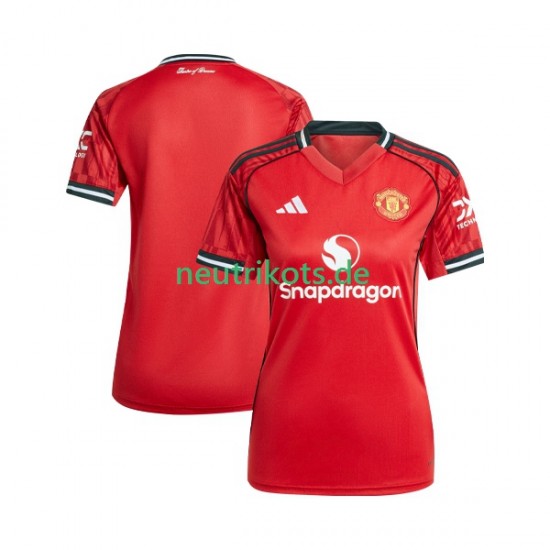 Fußballtrikot Manchester United Dame Heim 2025-2026 Kurzarm