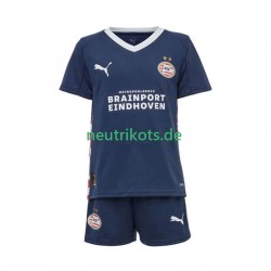 Fußballtrikot PSV Eindhoven Kinder Auswärts 2025-2026 Kurzarm