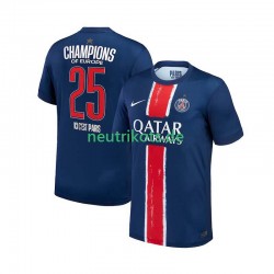 Fußballtrikot Paris Saint-Germain Champion Herren Heim 2024-2025 Kurzarm