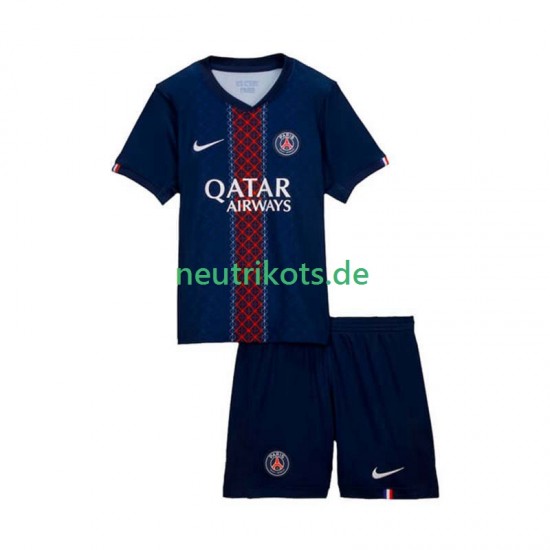 Fußballtrikot Paris Saint-Germain Kinder Heim 2025-2026 Kurzarm
