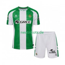 Fußballtrikot Betis Sevilla Kinder Heim 2025-2026 Kurzarm