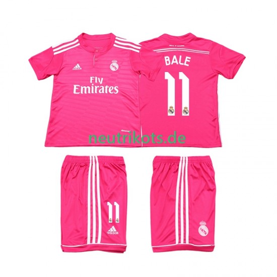 Fußballtrikot Real Madrid Bale 11 2014 2015 Retro Kinder Auswärts Kurzarm