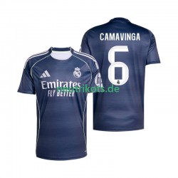 Fußballtrikot Real Madrid Camavinga 6 Herren Auswärts 2025-2026 Kurzarm
