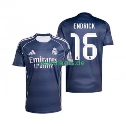 Fußballtrikot Real Madrid Endrick 16 Herren Auswärts 2025-2026 Kurzarm