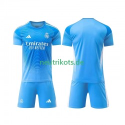 Fußballtrikot Real Madrid Torwart Kinder Heim 2025-2026 Kurzarm