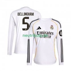 Fußballtrikot Real Madrid Jude Bellingham 5 Herren Heim 2025-2026 Langarm