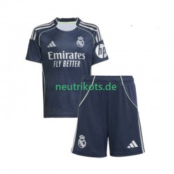 Fußballtrikot Real Madrid Kinder Auswärts 2025-2026 Kurzarm
