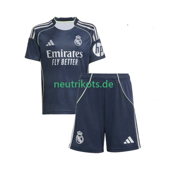 Fußballtrikot Real Madrid Kinder Auswärts 2025-2026 Kurzarm