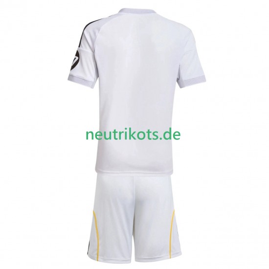 Fußballtrikot Real Madrid Kinder Heim 2025-2026 Kurzarm