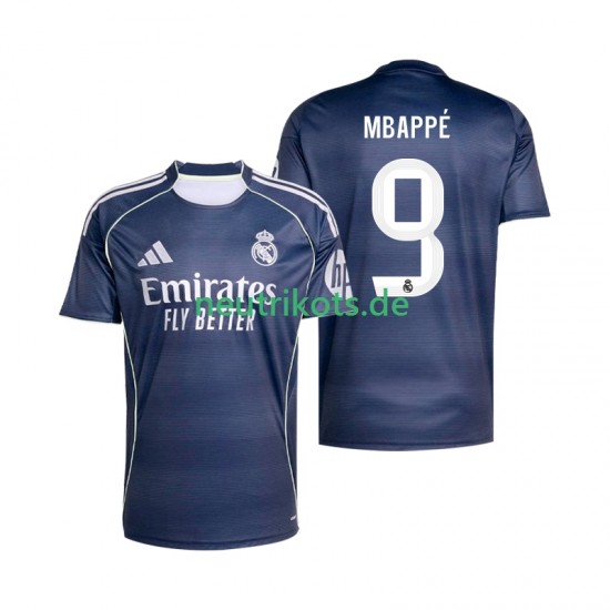 Fußballtrikot Real Madrid Mbappé Kylian 9 Herren Auswärts 2025-2026 Kurzarm
