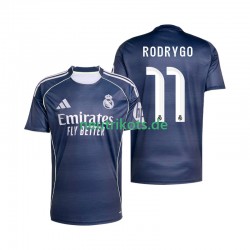 Fußballtrikot Real Madrid Rodrygo 11 Herren Auswärts 2025-2026 Kurzarm