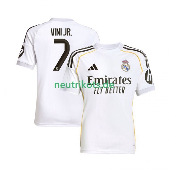 Fußballtrikot Real Madrid Vinicius Junior 7 Herren Heim 2025-2026 Kurzarm