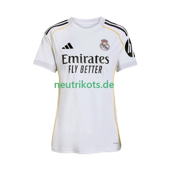 Fußballtrikot Real Madrid Dame Heim 2025-2026 Kurzarm