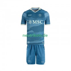 Fußballtrikot SSC Neaples SSC Special Kinder Heim 2024-2025 Kurzarm