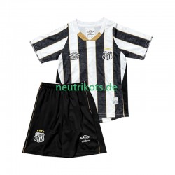 Fußballtrikot Santos Kinder Auswärts 2025-2026 Kurzarm