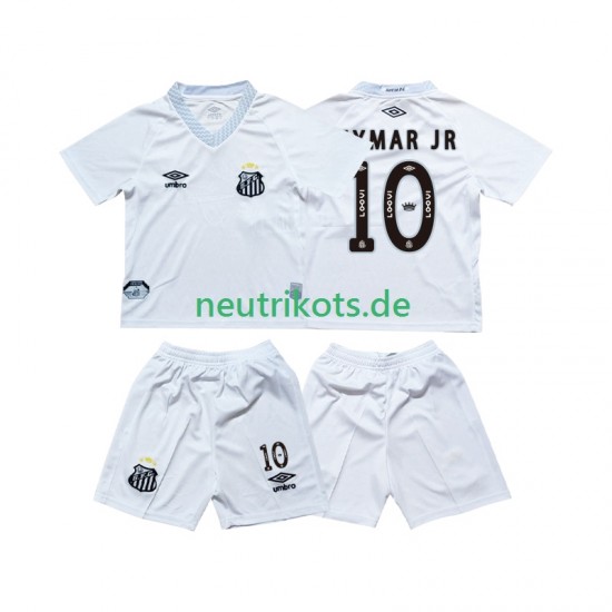 Fußballtrikot Santos Neymar JR 10 Kinder Heim 2025-2026 Kurzarm