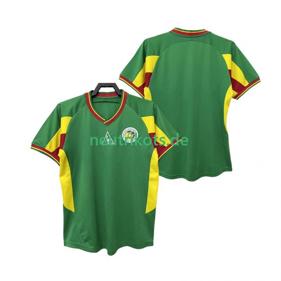 Fußballtrikot Senegal 2002 Retro Herren Auswärts Kurzarm