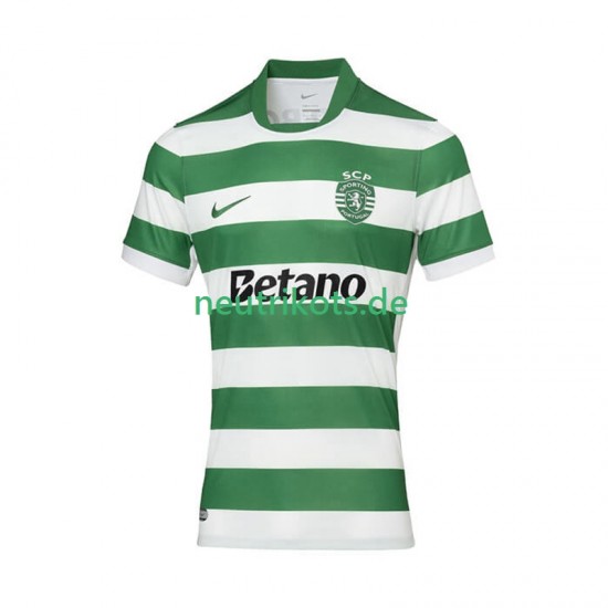 Fußballtrikot Sporting CP Herren Heim 2025-2026 Kurzarm