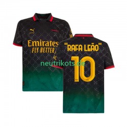 Fußballtrikot AC Mailand RAFA LEAO 10 Herren Viertes 2024-2025 Kurzarm