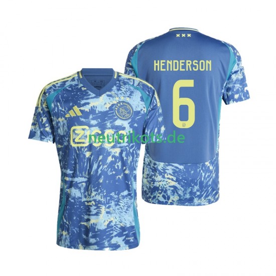 Fußballtrikot Ajax Amsterdam Henderson 6 Herren Auswärts 2024-2025 Kurzarm