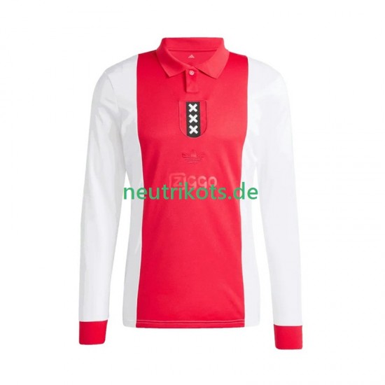 Fußballtrikot Ajax Amsterdam Anniversary Herren Heim 2024-2025 Langarm
