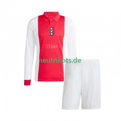 Fußballtrikot Ajax Amsterdam Anniversary Kinder Heim 2024-2025 Langarm