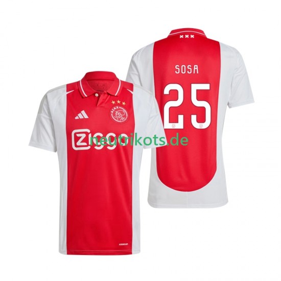 Fußballtrikot Ajax Amsterdam Wout Weghorst 25 Herren Heim 2024-2025 Kurzarm