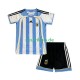 Fußballtrikot Argentinien Retro Kinder Heim 2006 Kurzarm