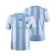 Fußballtrikot Argentinien Retro Herren Heim 2006 Kurzarm