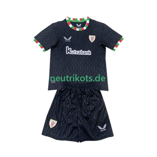 Fußballtrikot Athletic Bilbao Kinder Viertes 2024-2025 Kurzarm