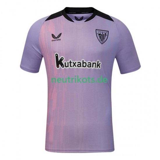 Fußballtrikot Athletic Bilbao Herren Ausweich 2024-2025 Kurzarm