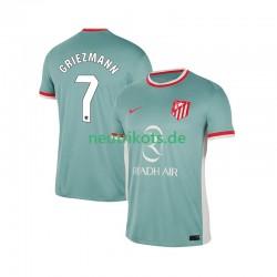 Fußballtrikot Atlético Madrid Antoine Griezmann 7 Herren Auswärts 2024-2025 Kurzarm