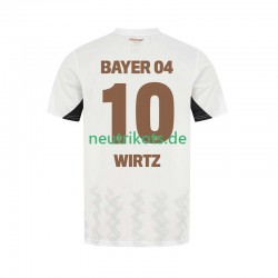 Fußballtrikot Bayer 04 Leverkusen Florian Wirtz 10 Herren Auswärts 2024-2025 Kurzarm