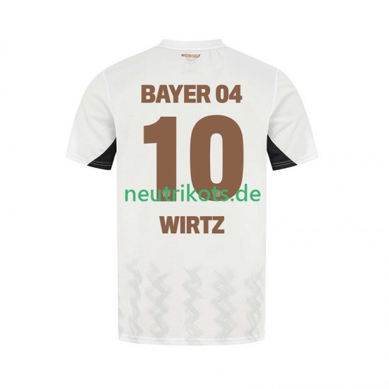 Fußballtrikot Bayer 04 Leverkusen Florian Wirtz 10 Herren Auswärts 2024-2025 Kurzarm