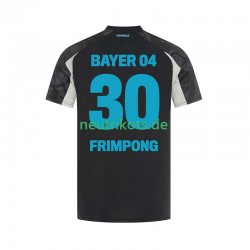 Fußballtrikot Bayer 04 Leverkusen Frimpong 30 Herren Ausweich 2024-2025 Kurzarm