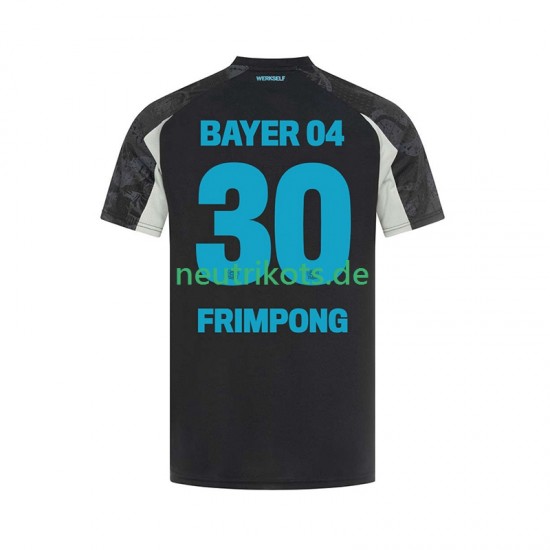 Fußballtrikot Bayer 04 Leverkusen Frimpong 30 Herren Ausweich 2024-2025 Kurzarm
