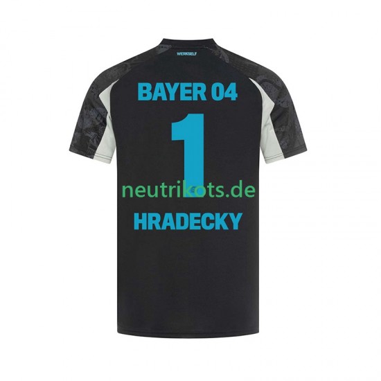 Fußballtrikot Bayer 04 Leverkusen HRADECKY 1 Herren Ausweich 2024-2025 Kurzarm