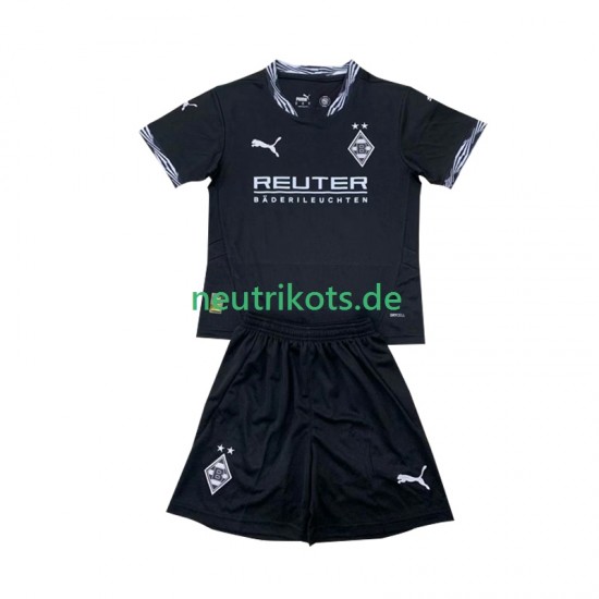 Fußballtrikot Russland Bo Monchengladbach Kinder Auswärts 2024-2025 Kurzarm