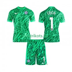 Fußballtrikot Chelsea CECH 1 Torwart Kinder Ausweich 2024-2025 Kurzarm