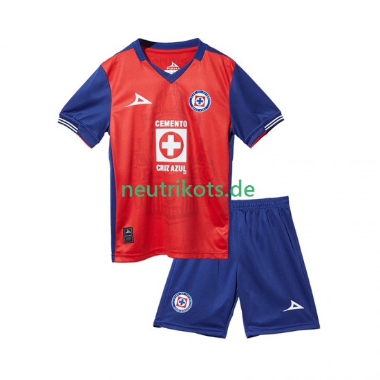 Fußballtrikot Cruz Azul Kinder Ausweich 2024-2025 Kurzarm