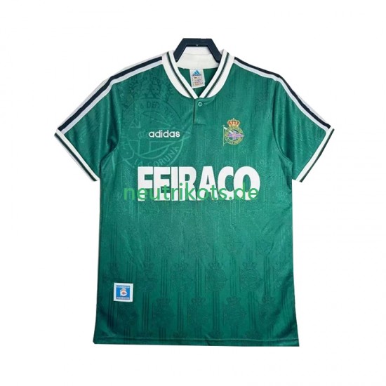 Fußballtrikot Deportivo de La Coruna Retro Herren Auswärts 1999 Kurzarm