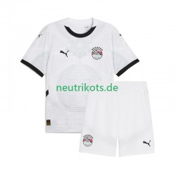 Fußballtrikot Ägypten Kinder Auswärts 2024-2025 Kurzarm
