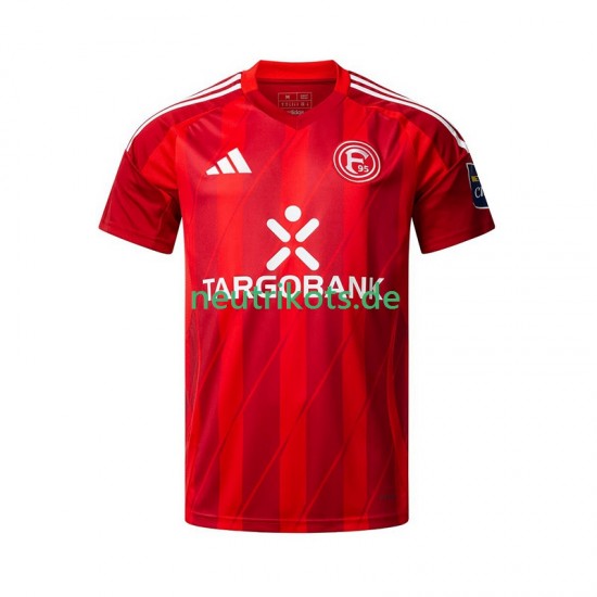 Fußballtrikot Fortuna Dusseldorf Herren Heim 2024-2025 Kurzarm