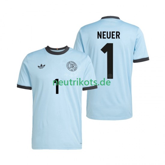 Fußballtrikot Deutschland Manuel Neuer 1 Anniversary Torwart Herren Heim 2025 Kurzarm