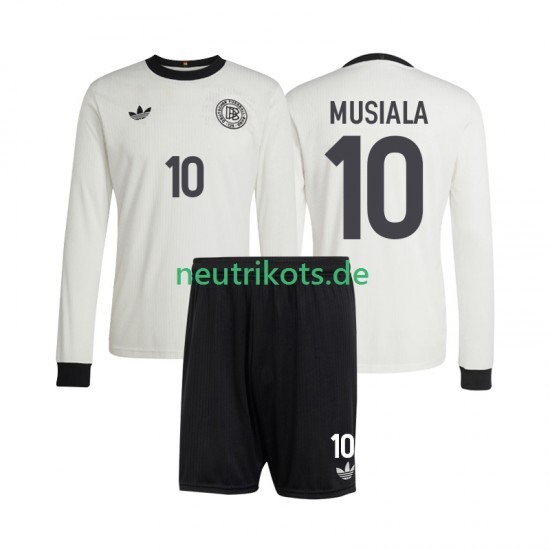 Fußballtrikot Deutschland Jamal Musiala 10 ANVERSARY Kinder Heim 2025 Langarm