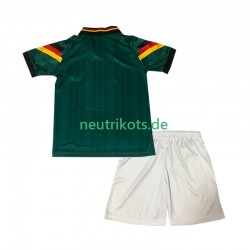 Fußballtrikot Deutschland 1992 Retro Kinder Auswärts Kurzarm