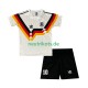 Fußballtrikot Deutschland Matthaus 10 1990 Retro Kinder Heim Kurzarm