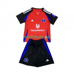 Fußballtrikot Hamburger SV Kinder Ausweich 2024-2025 Kurzarm