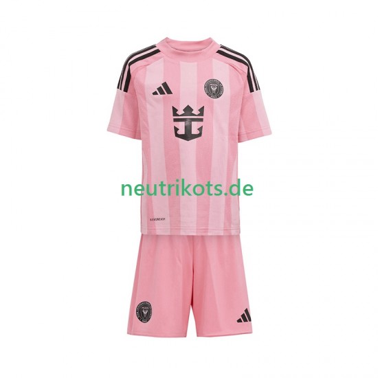Fußballtrikot Inter Miami Kinder Heim 2025 Kurzarm
