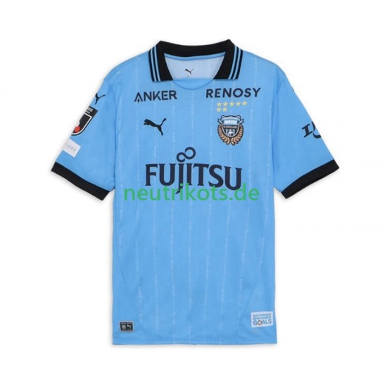 Fußballtrikot Kawasaki Frontale Herren Heim 2025 Kurzarm
